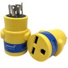 Parkworld 62923 NEMA L14-30P to 6-30R Adapter 4-Prong Generator 30A