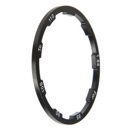 Ejoyous Gear Cassette Spacer, Lightweight Aluminium Alloy 1.85mm Mountain Road Bike Flywheel Hub Spacer Bottom Bracket Axle Washer Gasket, Bracket Axle Hub Spacer for