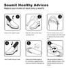 SOUMIT Increase Height Insole, Invisible Memory Foam Heel Shoe Pads,