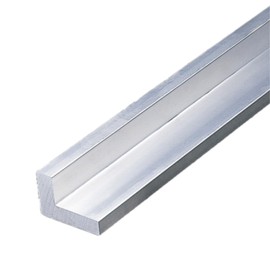 SUS Aluminum Angle 1.0 x 2.0 inches (25 x 50 mm), T = 0.1 inches (3 mm), SFF-A334, 11.8 inches (300 mm), Pack of 4