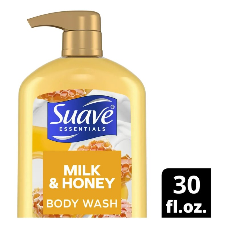 Jabón Corporal Suave Essentials Compuesto Con Leche Y Miel