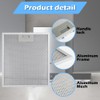 2-Pack Cooker Hood Filter Set – Universal 5-Layer Aluminum Extractor