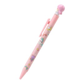 Sanrio 926604 Little Twin Stars Kikirara Ballpoint Pen with Mascot, ABS Resin, Ink Color: Black
