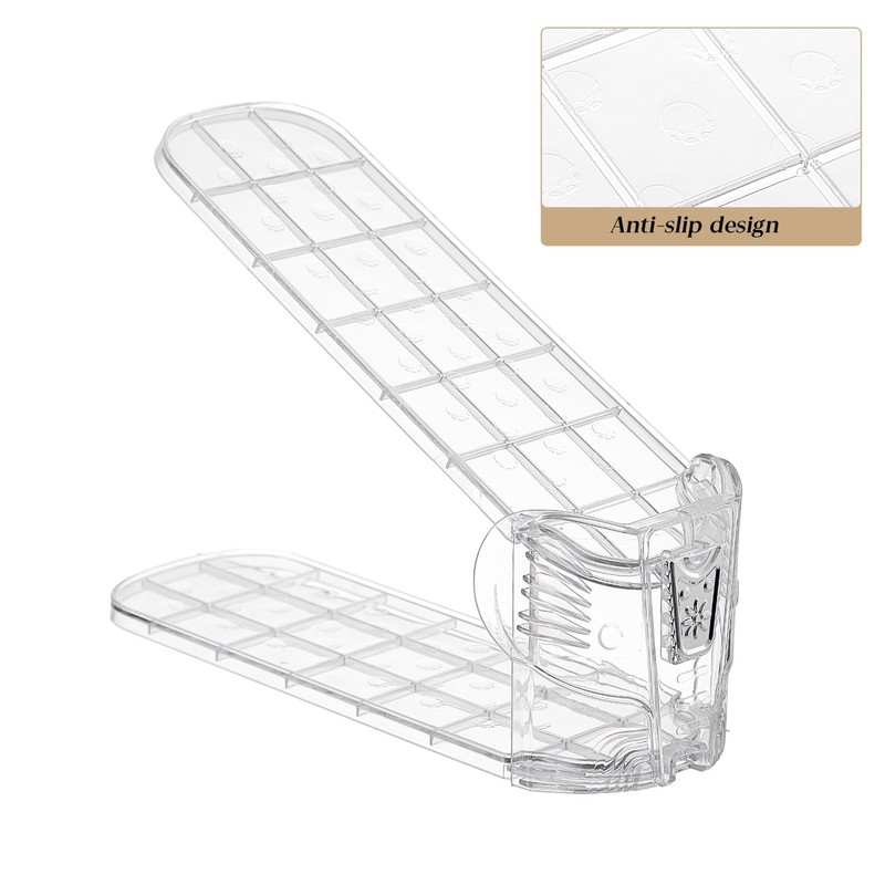 beehomay Shoe Slots Organizer Durable and Thick,Elephant-Shaped Adjustable Shoe Stackers,Space
