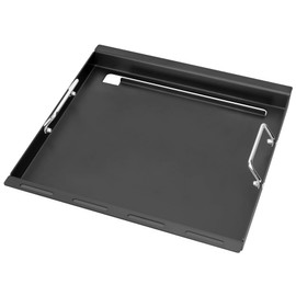 Full-Size Griddle Inserts for Weber Spirit I & II 200 Series Grills, Flat Top Grill Griddle for GS4 Spirit E-210 E-220 S-210 S-220, Rectangular Grill Insert Replacement for 7637 Grates