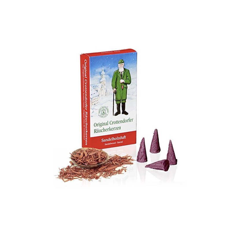 Original Crottendorfer Incense Cones, 4 Varieties in One Set, Various