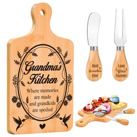 Mothers Day Gifts for Grandma, Grandma Birthday Gifts, Cheese Plate for Mothers Day Birthday Christmas