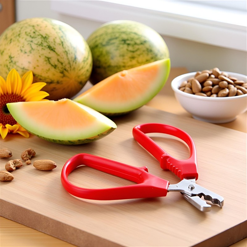 Red Melon Seed Cracker Plier,Sunflower Seeds Plier Opener - Seed