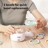 Beadact Electric Bead Spinner with 4620 PCS Clay Beads, Battery-Powered