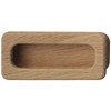 Gedotec Wooden Shell Handle | 1 Piece - Sliding Door