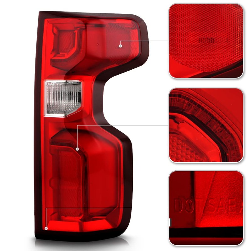KEEKPO - For [Factory LED Type] 2019-2023 Chevy silverado 1500