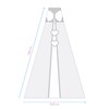 Mosquito Netting Canopy Drape Only Fits Crib, Moses Basket (Hearts