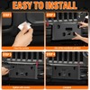 ABS Front License Plate Holder & Frame Bracket- Enhanced Anti-