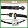 Motoforti Automatic Transmission Shifter Cable Gear Shift Control Lever Selector