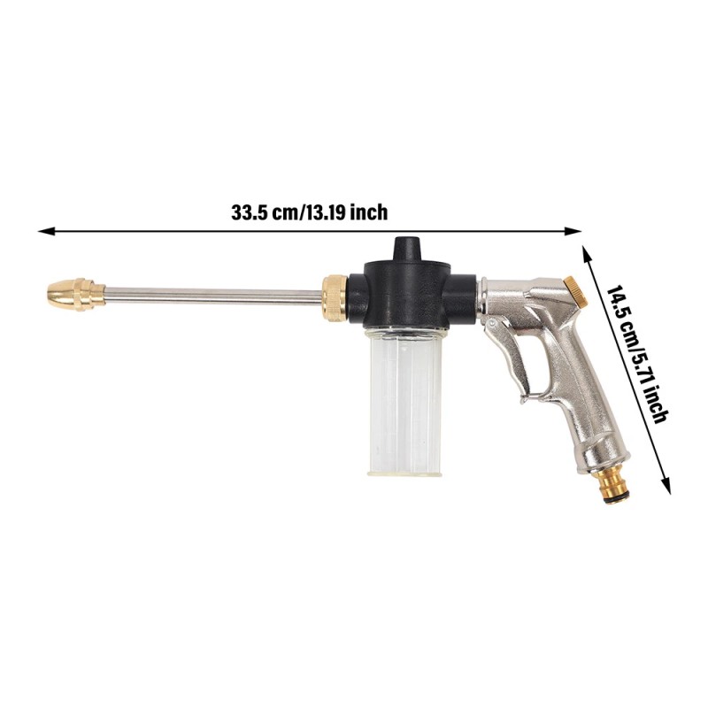 aodint_12 High Pressure Power Washer Water Spray Gun Nozzle Wand