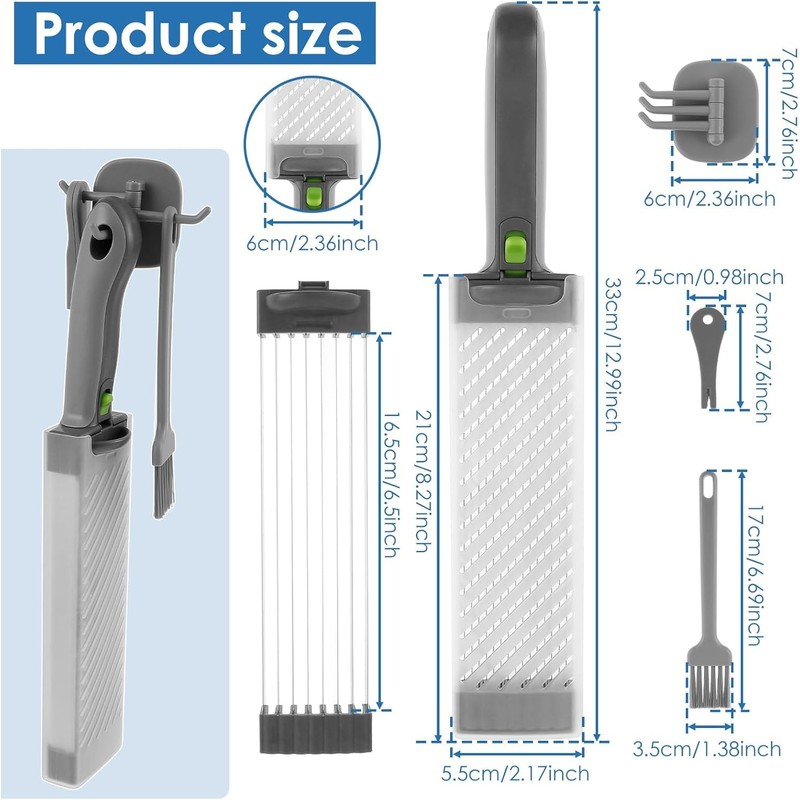 WADY Fresh Meat Slicer - Stainless Steel Manual Fresh Meat