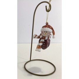Tennessee Volunteers Football Snowman Ornament Christmas Collectible