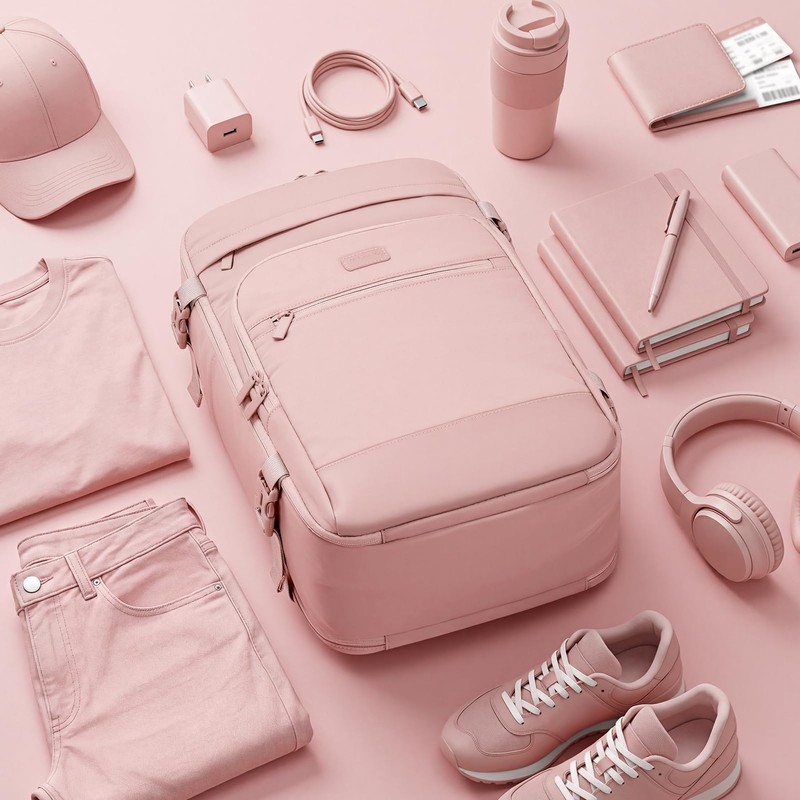 mibasies 30L Travel Backpack for Women & Men: Flight Approved