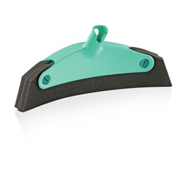 Leifheit Schaumstoffbesen Collect 34 cm, Besen in Sichelform, optimal für Allergiker, Besenkopf ohne Stiel, für die schnelle Entfernung von feinstem Staub und Schmutz, mit Click-System