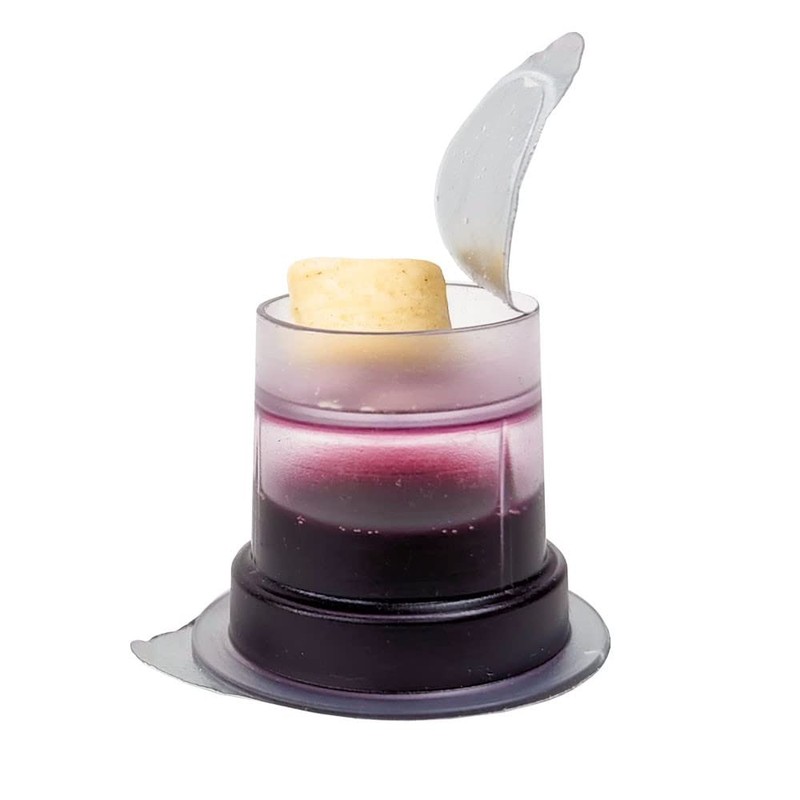 TrueVine Top & Bottom Communion Cups and Wafer Set -