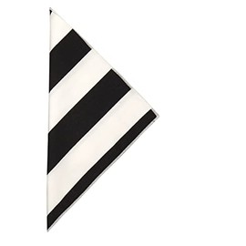 Servilletas de tela en blanco y negro para decoración de mesa de boda para una recepción de boda, fiesta de verano de rayas en blanco y negro, 4 de julio, servilletas de lino de algodón de 45,72 cm