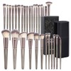 Maange Pcs Brochas Maquillaje Profesionales Estuche Base Facial Sintética Polvo