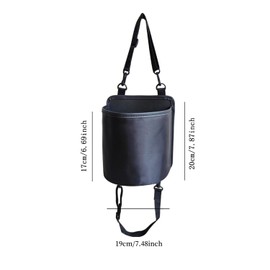 Soporte para Botellas de Agua para Coche, Soporte para Asiento ​de Coche Soporte para Botellas de Agua Soporte para Vasos para Asiento de Coche Bolsa de Almacenamiento Colgante para Botellas de Agua