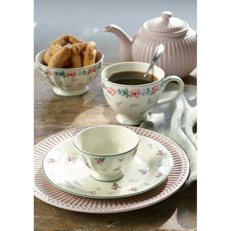 GreenGate Jalia Bread Plate White 15 cm