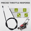 LEYURISE Lawn Mower Throttle Cable Kit Compatible with Honda Mower