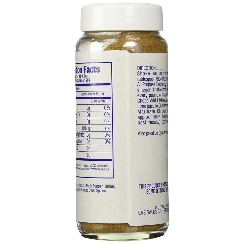 Blue Mountain Country Adobo All Purpose Seasoning, 10 Ounce