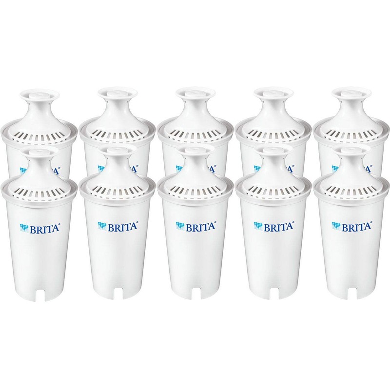 Brita 987554 Pitcher Replacement Filters, 10-Pack