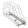Household Essentials Glidez Multipurpose Chrome-Plated Steel Pull-Out/Slide-Out Storage Organizer for