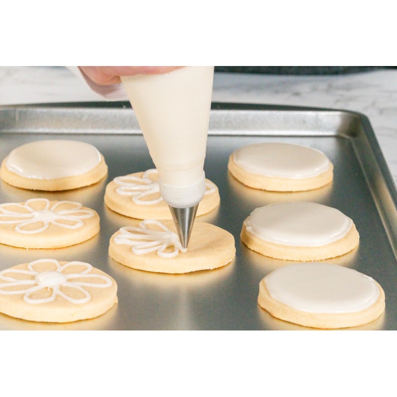 Bakerpan Royal Icing Tools Set, Royal Icing Cookie Supplies, Spatula,