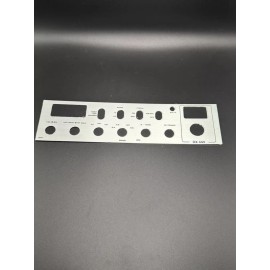 Galaxy DX 44V Metal Chrome FRONT Faceplate Galaxy CB Radio