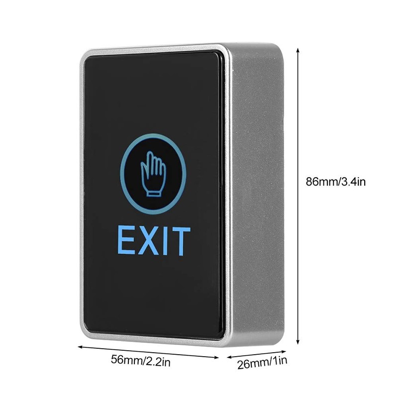 Touch Sensor Door Control, 12V Door Exit Button Switch Touch