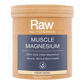Amazonia Raw Muscle Magnesium - Creamy Mango, 100g