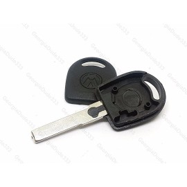 Aftermarket 2pak: Volkswagen VW Aftermarket Key Shell w/Chip Holder! (No Transponder Chip)