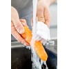 KitchenCraft Vegetable Brush, Plastic Vegetable Scrubber, Durable Bristles and Hook,