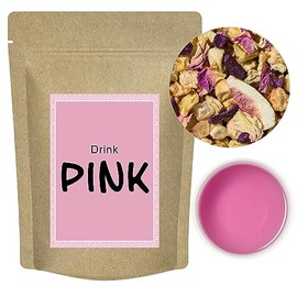 Quertee "Drink Pink" Tea in Pink with Great Ice Candy Flavour - Fruit Tea (200 g)