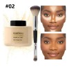 Polvo Fijador Banana Traslucido Setting Powder Con Brocha