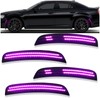 ULTRALTH Dynamic Smoked LED Side Marker Lights for 2015-2024 Chrysler