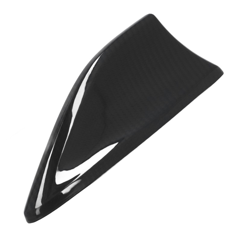 Shark Fin Antenna Cover Black Self Adhesive Carbon Fiber Decoration