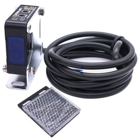 Taiss Photoelectric Sensors BEN5M 3A 24-240VDC 24-240VAC Retroreflective Proximity Switch Induction Distance 5M