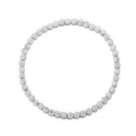 HSWYFCJY Baseball Beaded Chain Necklace for Men Women,Bling Ice Collection Baseball Necklace Gifts,Diamond Rhinestone Discoball Baseball Dirp Accessories Necklace Gift for Baseball Team Lover