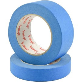 FixtureDisplays Vibac 314-0011 48mm x 55m Blue Masking Tape