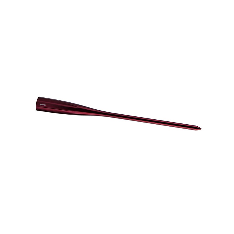 VMS Racing 9 inch SPIKE ANTENNA in RED Billet Aluminum