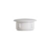 Cover plugs, blanking plugs, plastic cap., white, plug for fixing