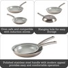 IMUSA 8” & 10” Stainless Steel Frying Pan Set with