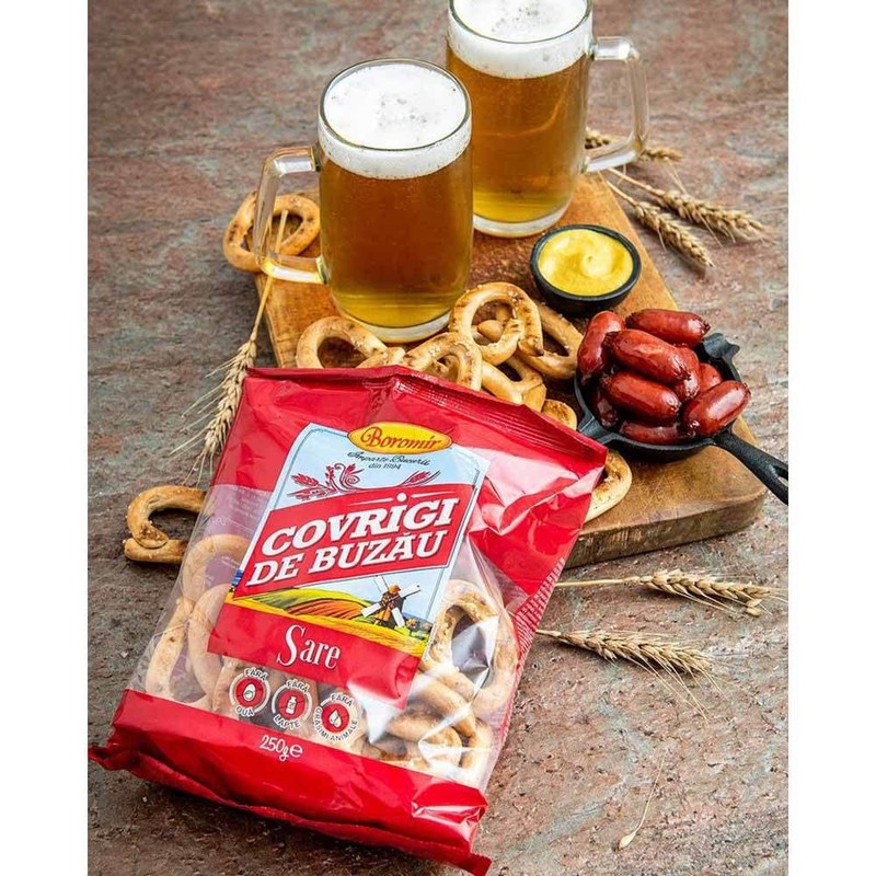 Covrigi De Buzau Salted - 3 x 250 g
