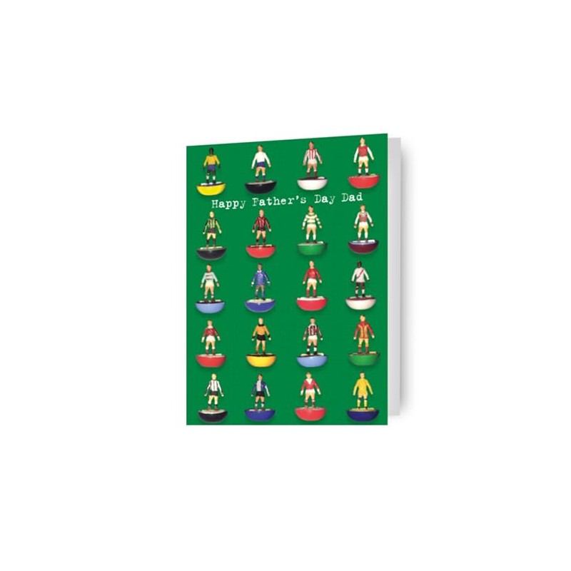 subbuteo, generic, fathers day card